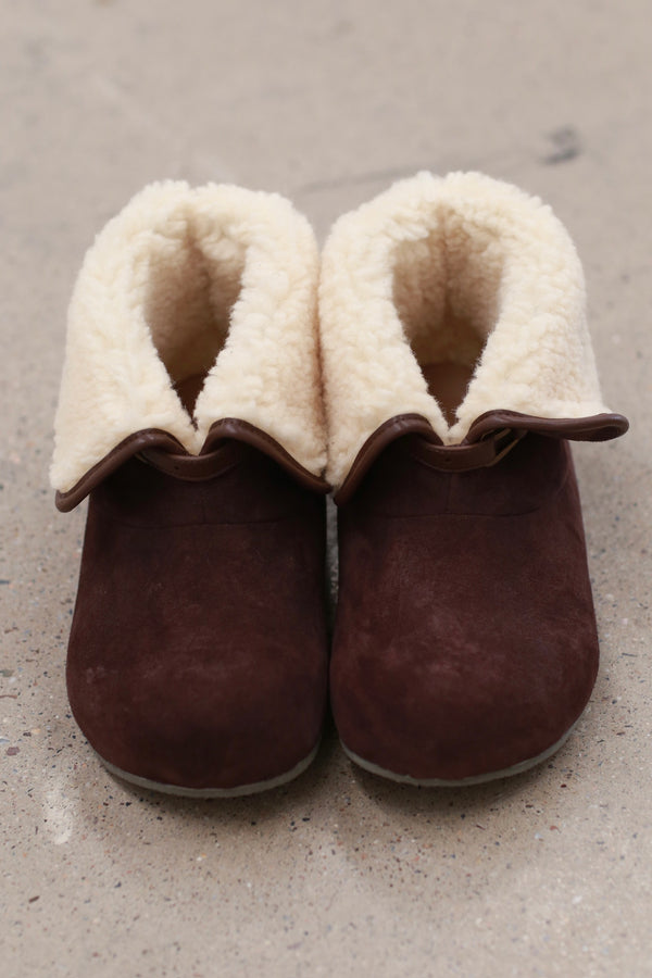 untitlab 25 autumn and winter clogs boots UTB-UN0210301-SZ dark brown
